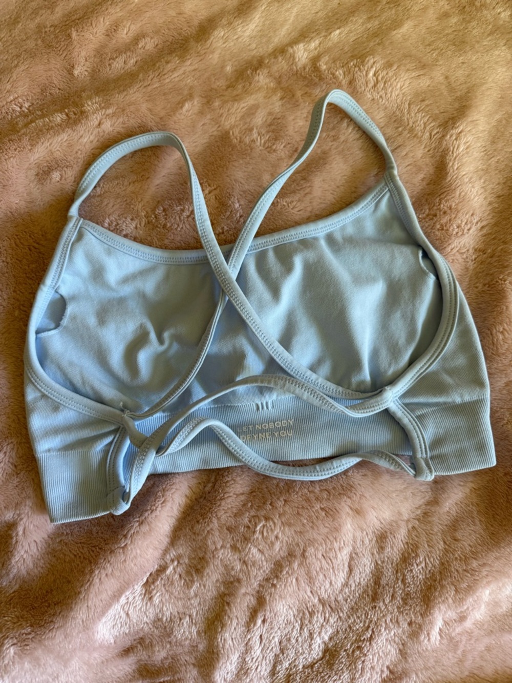 DFYNE Women's sports bra bundle! Pink & Light Blue - Picture 5 of 7